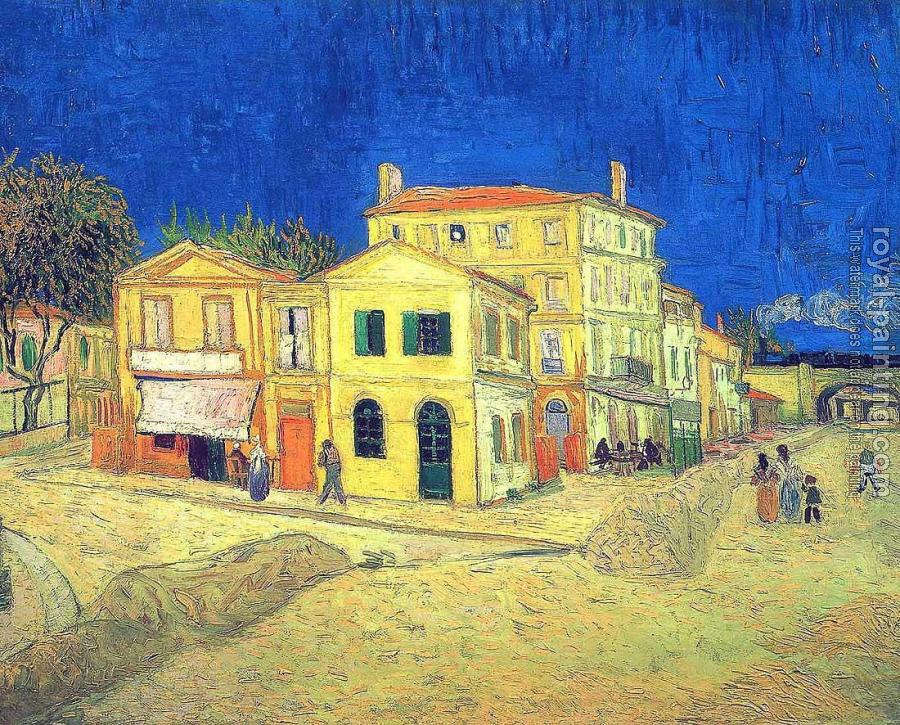 Vincent Van Gogh : Vincent's House in Arles, The Yellow House